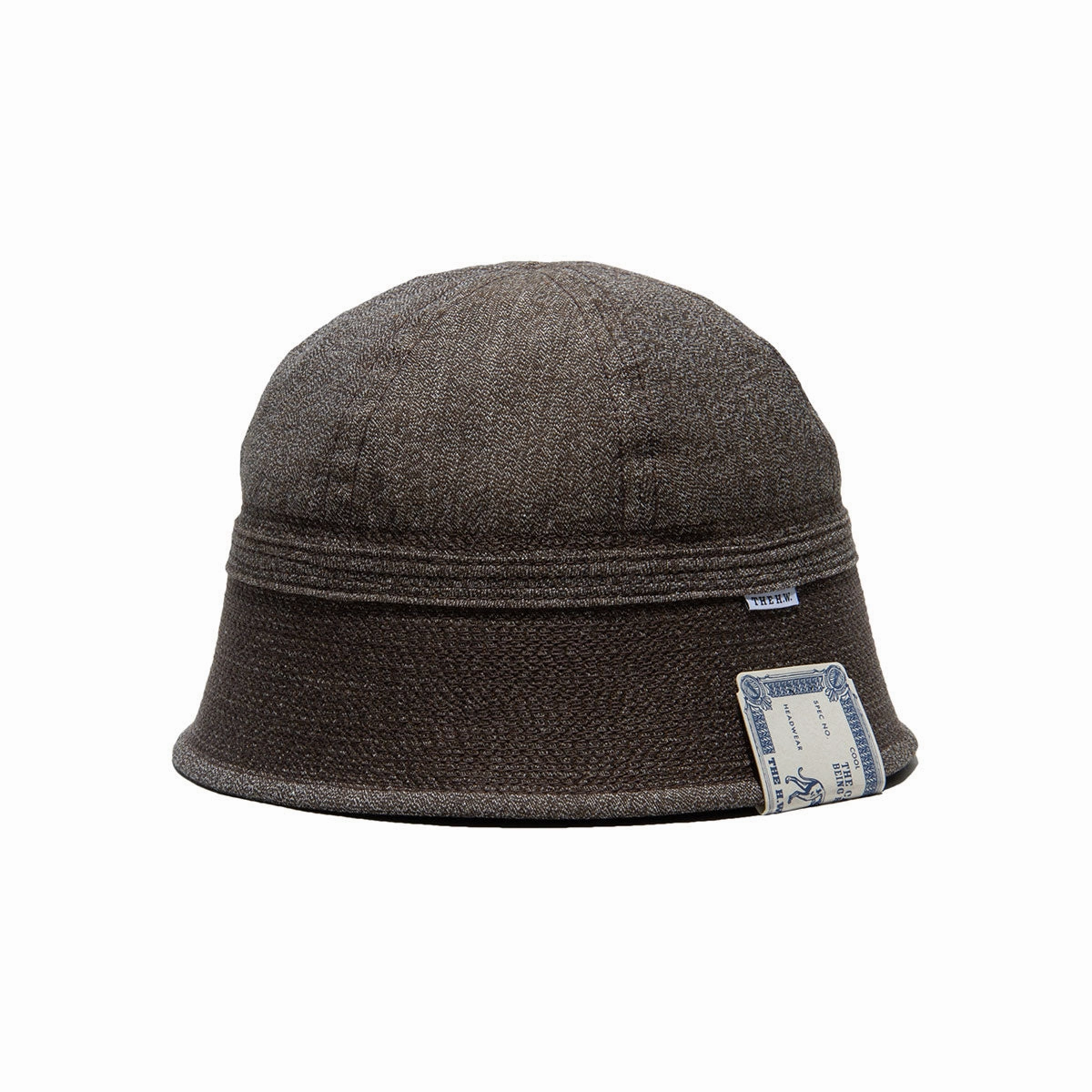 CHAMBRAY SAILOR HAT - Brown spring-straw-hat