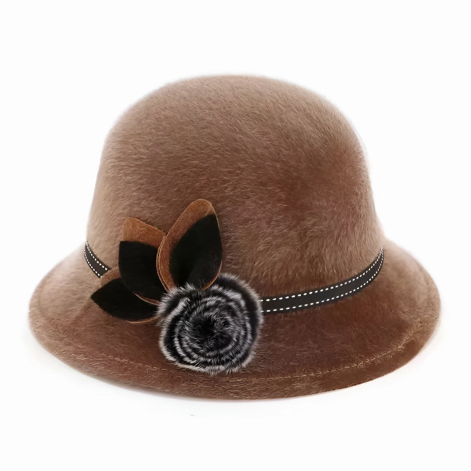 Chapeau Cloche Melon Femme