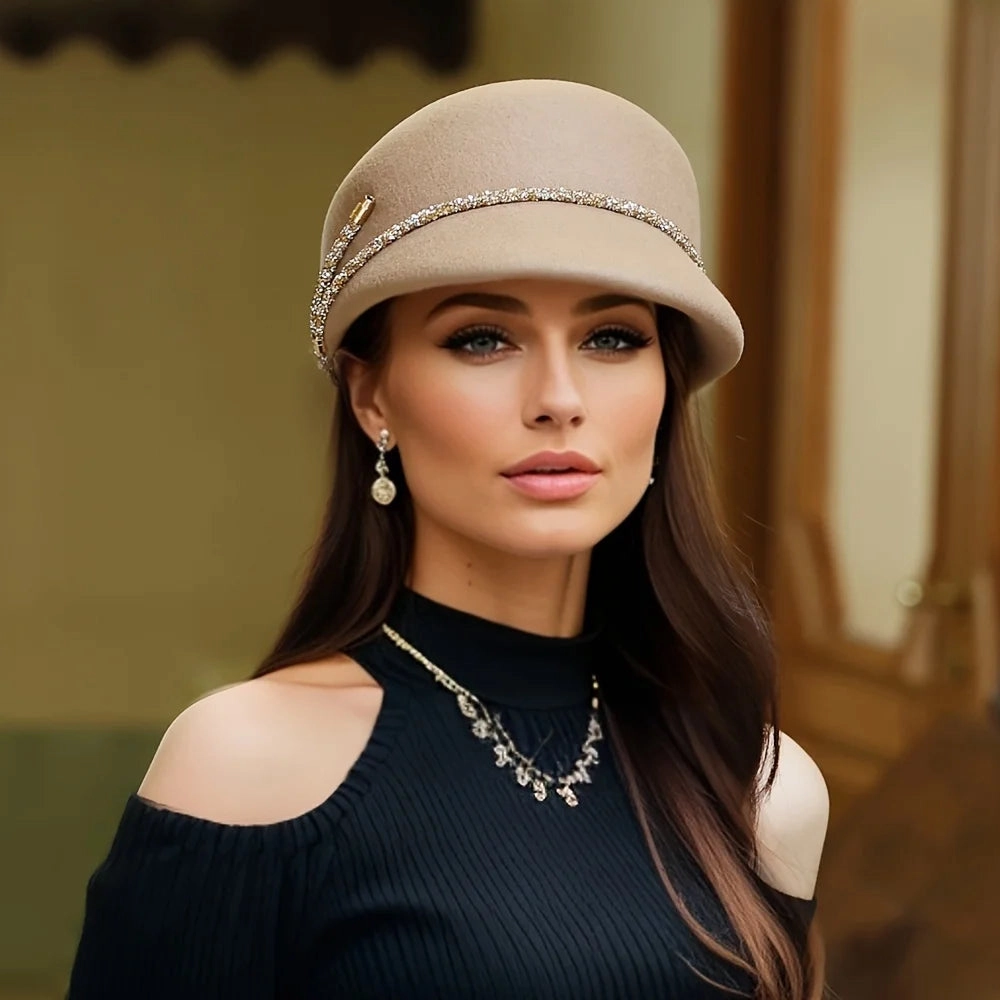 Chapeau Cloche Melon Femme - Charm