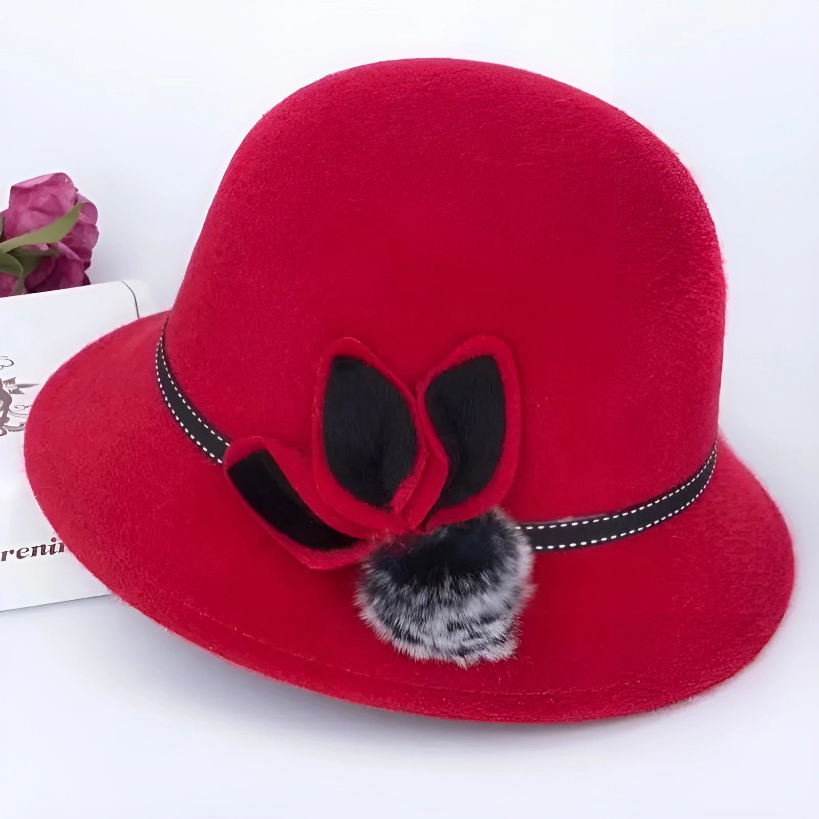 Chapeau Cloche Melon Femme