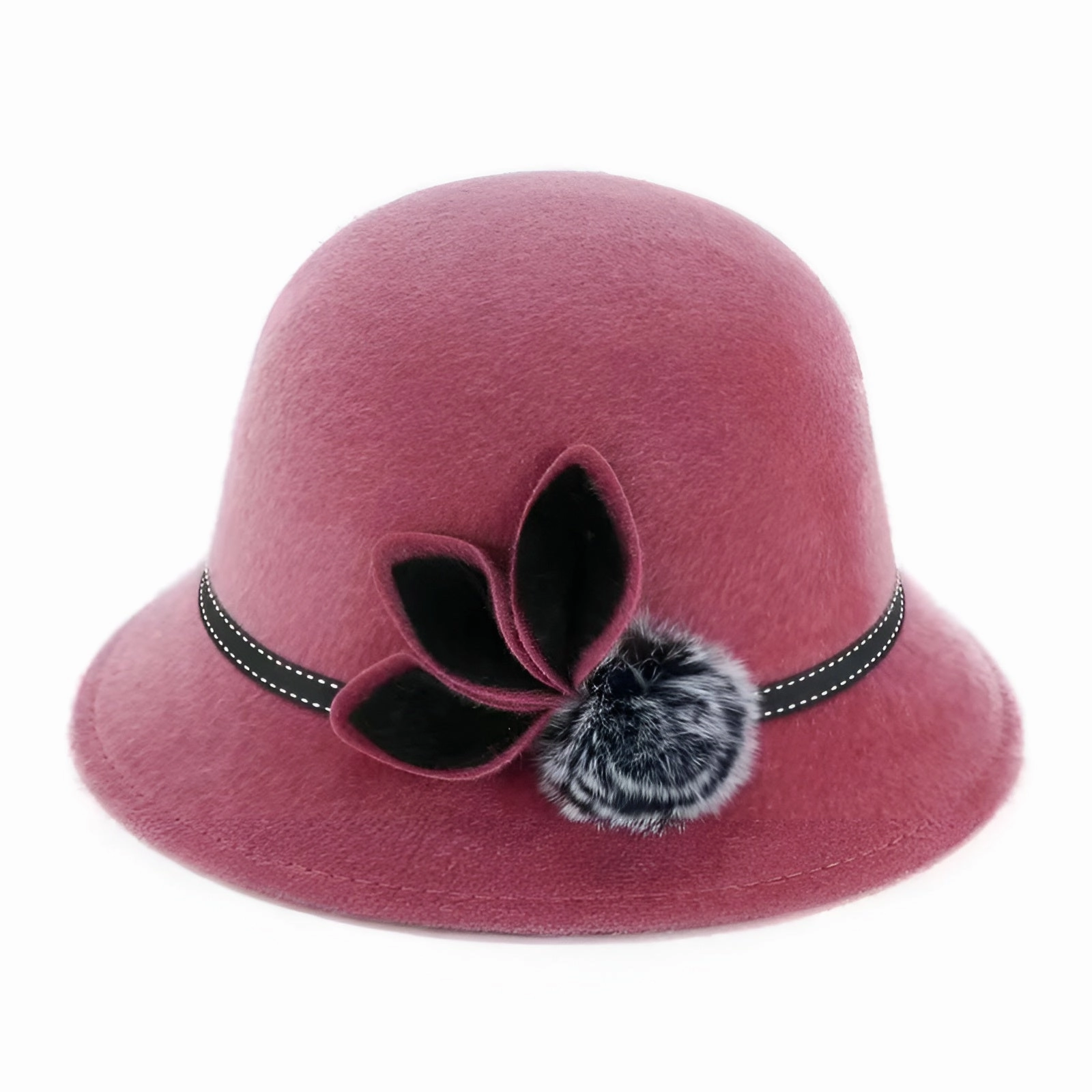 Chapeau Cloche Melon Femme