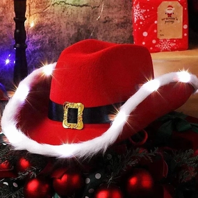 Chapeau Cowboy - ChristmasHat spring-straw-hat