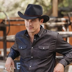 Chapeau Cowboy - FarWestFlicit spring-straw-hat