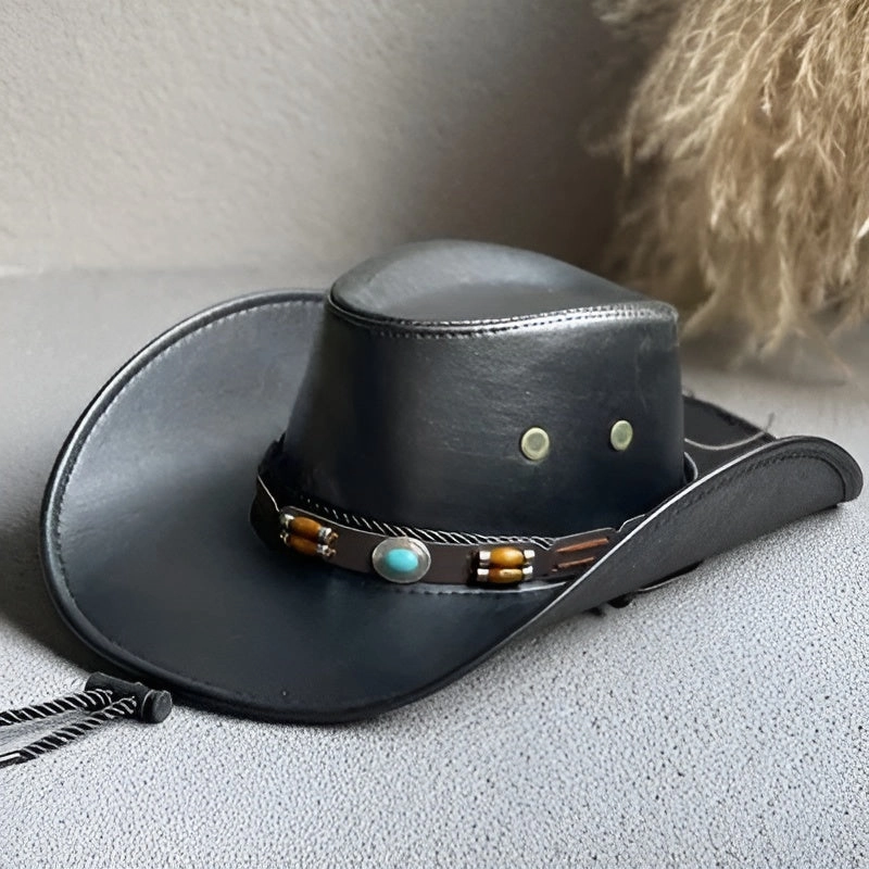 Chapeau Cowboy Cuir - VaqueroVista