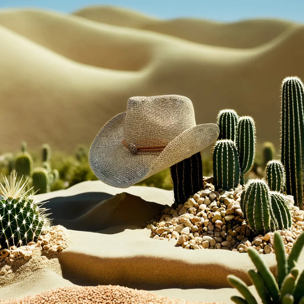 Chapeau Cowboy en Paille - CattlemanCrest