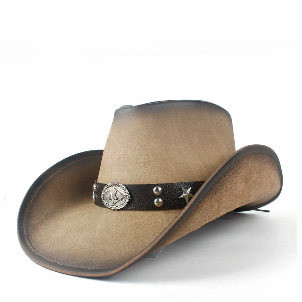 Chapeau Cowboy Vritable CUIR - DustyHorizon