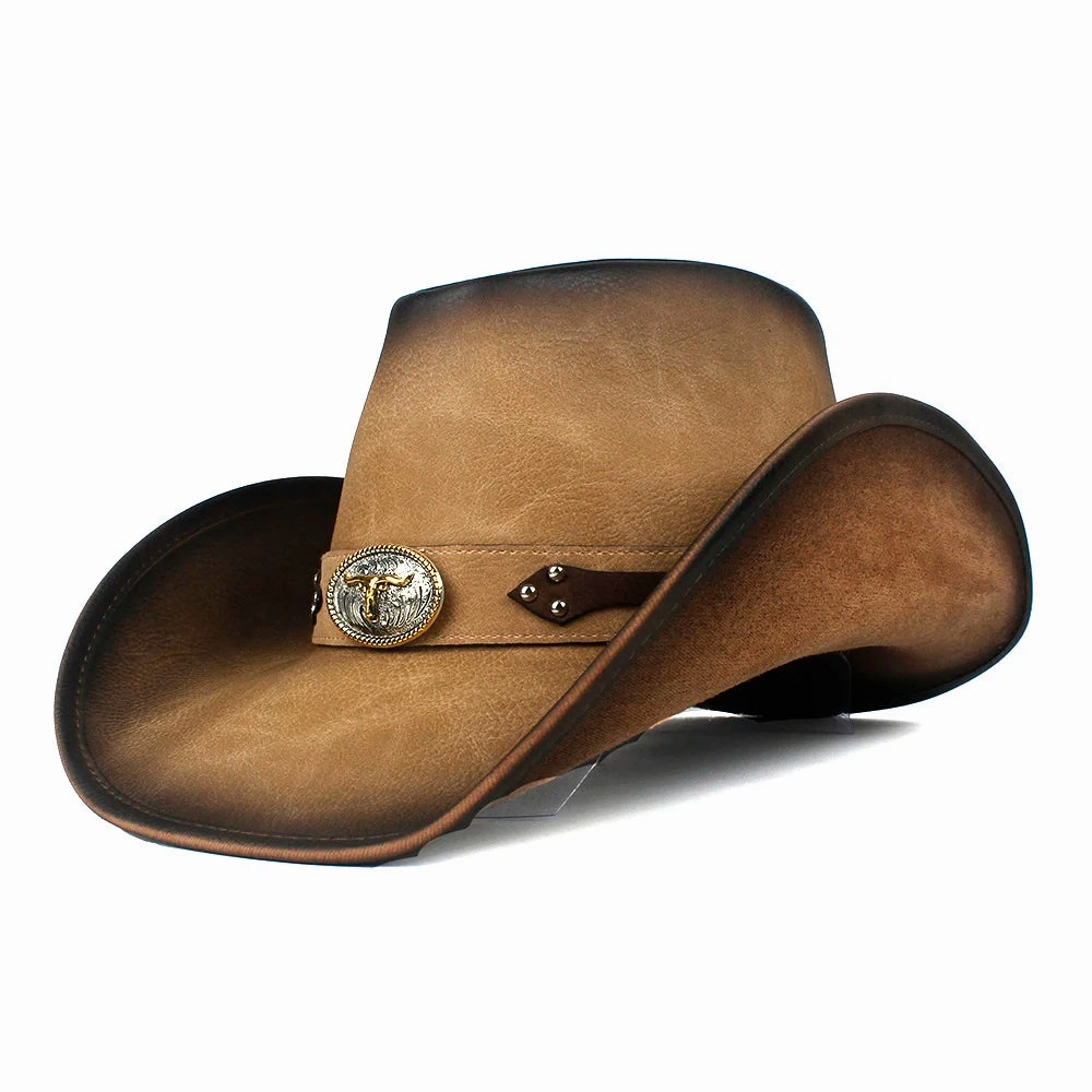 Chapeau Cowboy Vritable CUIR - DustyHorizon