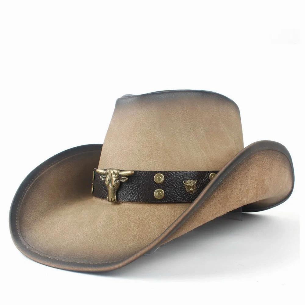 Chapeau Cowboy Vritable CUIR - DustyHorizon