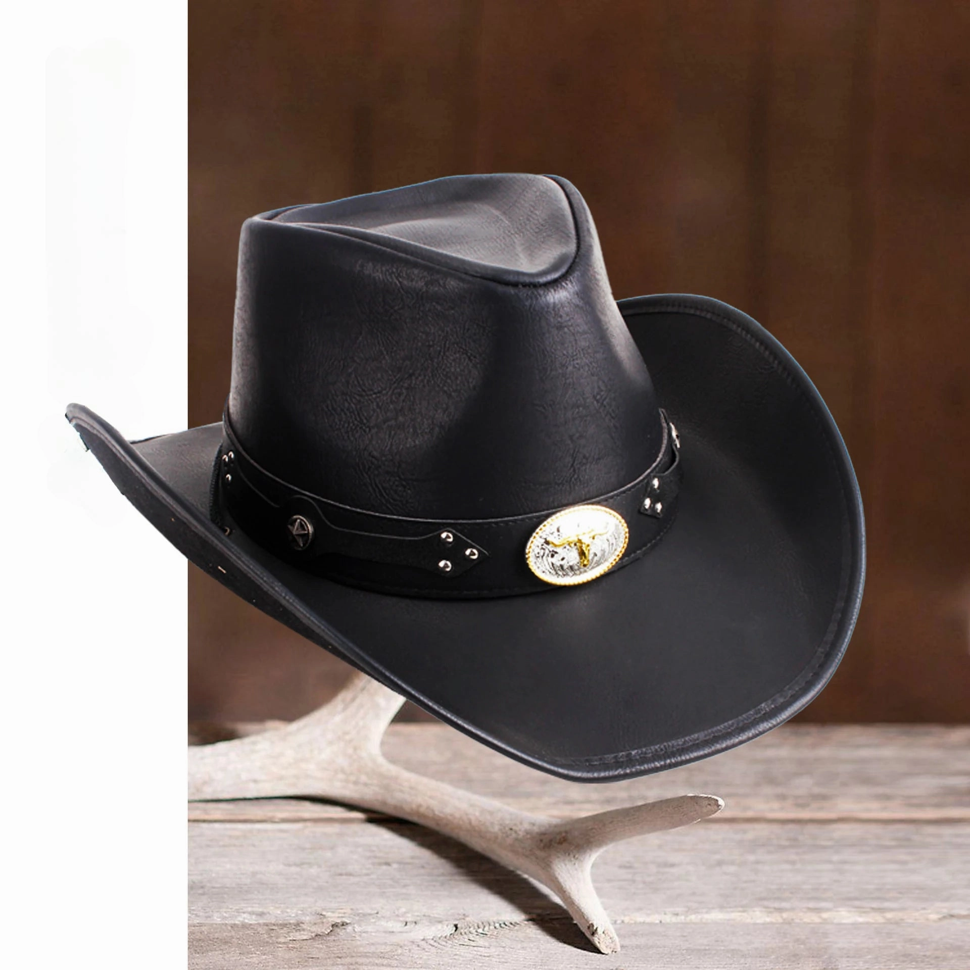 Chapeau Cowboy Vritable CUIR - FrontierFlair