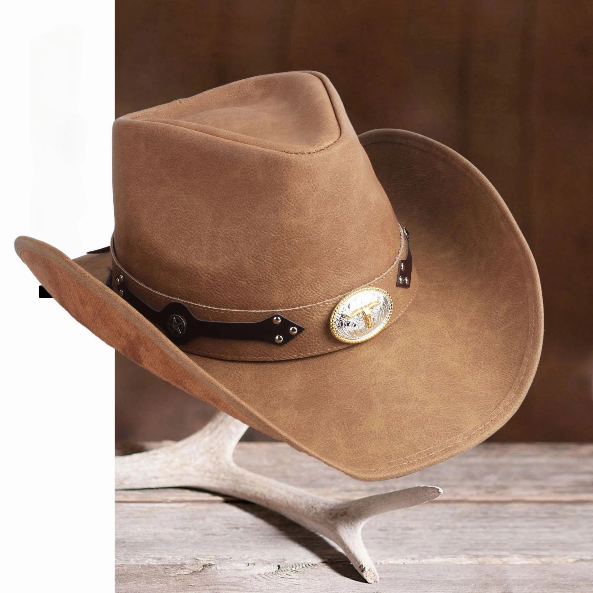 Chapeau Cowboy Vritable CUIR - FrontierFlair