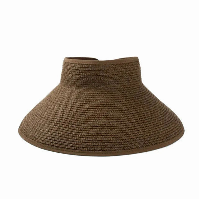 Chapeau de Paille  Bord Souple C Look Plage Dcontract