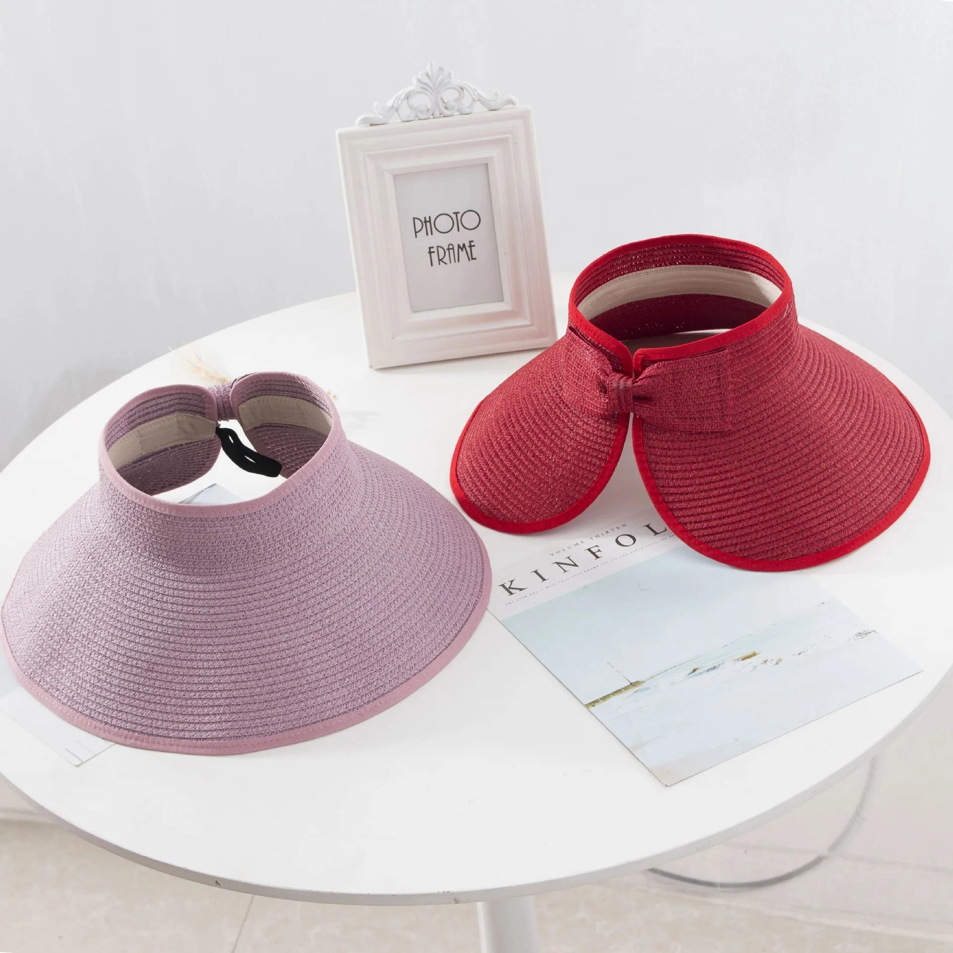 Chapeau de Paille  Bord Souple C Look Plage Dcontract