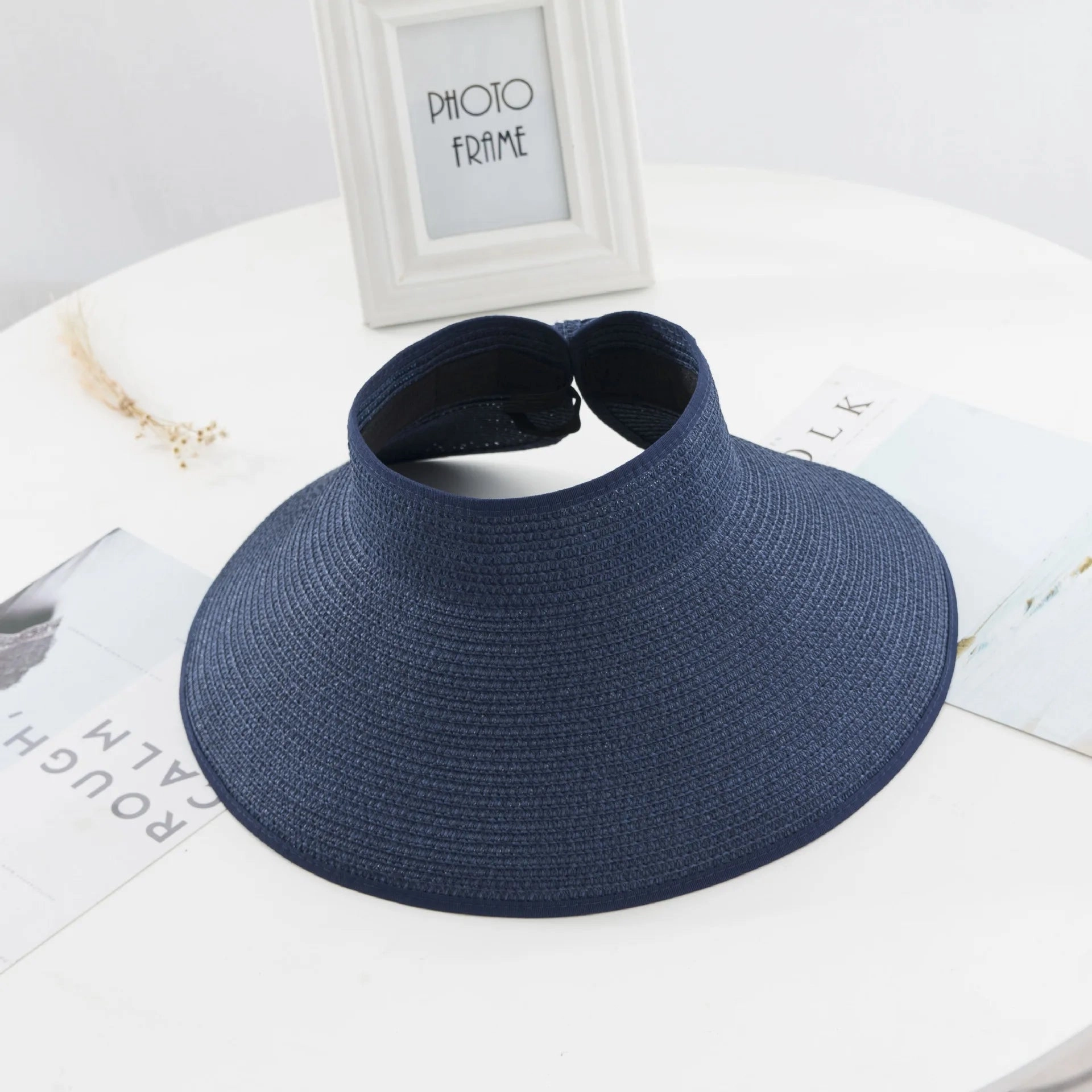 Chapeau de Paille  Bord Souple C Look Plage Dcontract