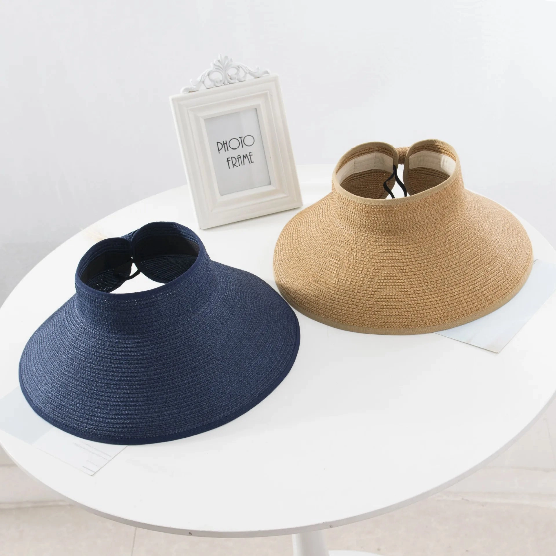 Chapeau de Paille  Bord Souple C Look Plage Dcontract