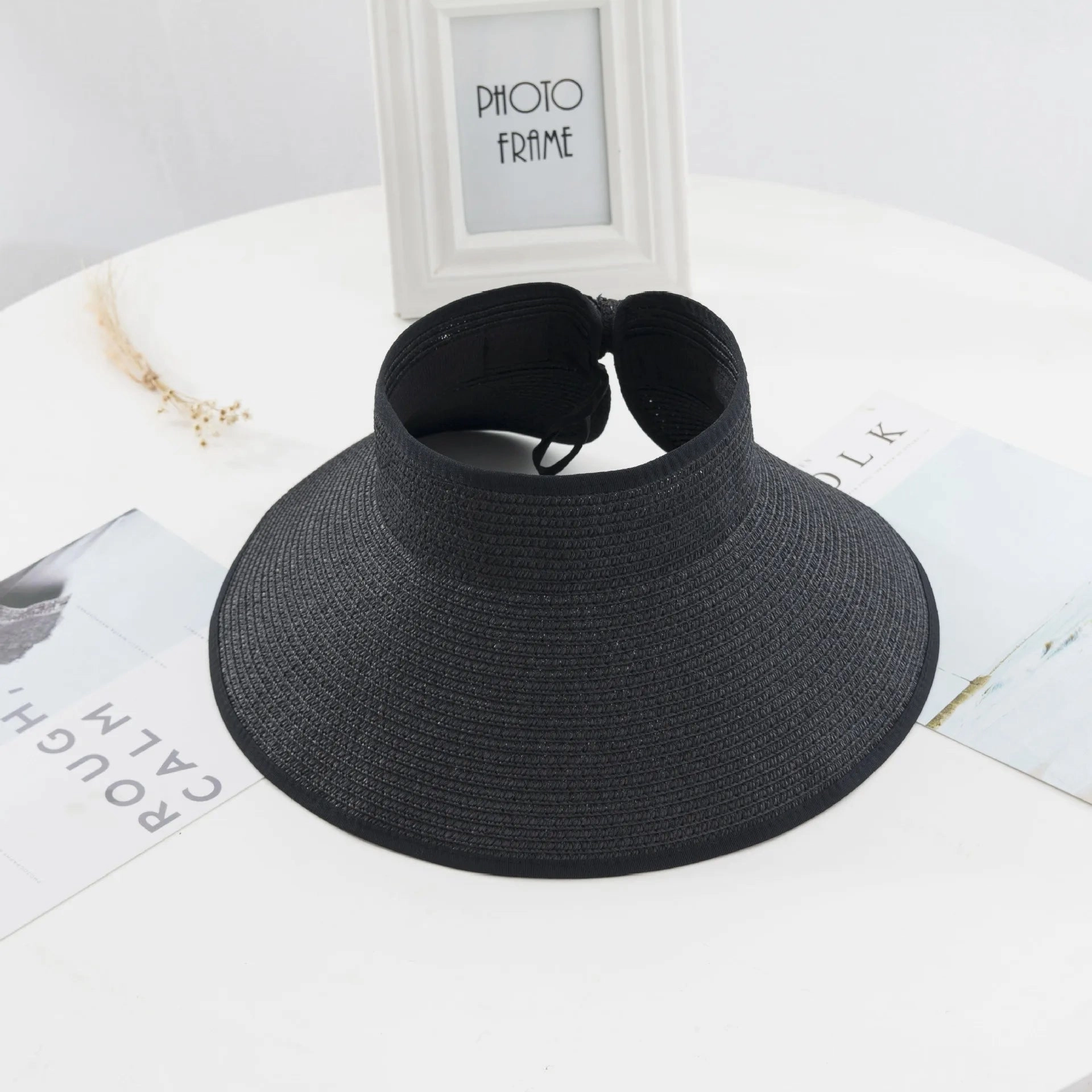 Chapeau de Paille  Bord Souple C Look Plage Dcontract