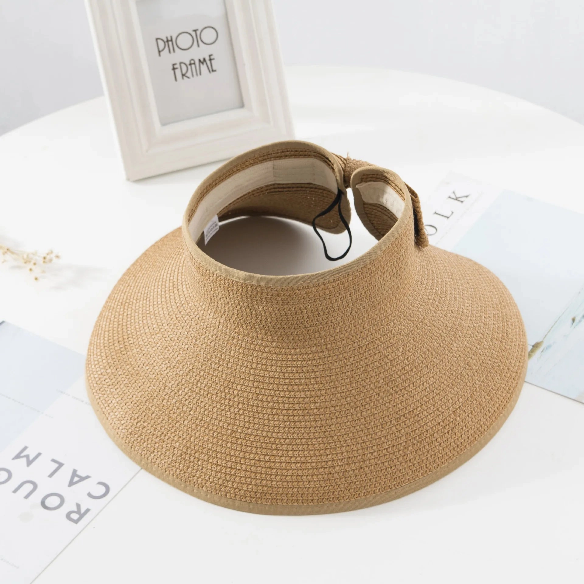 Chapeau de Paille  Bord Souple C Look Plage Dcontract