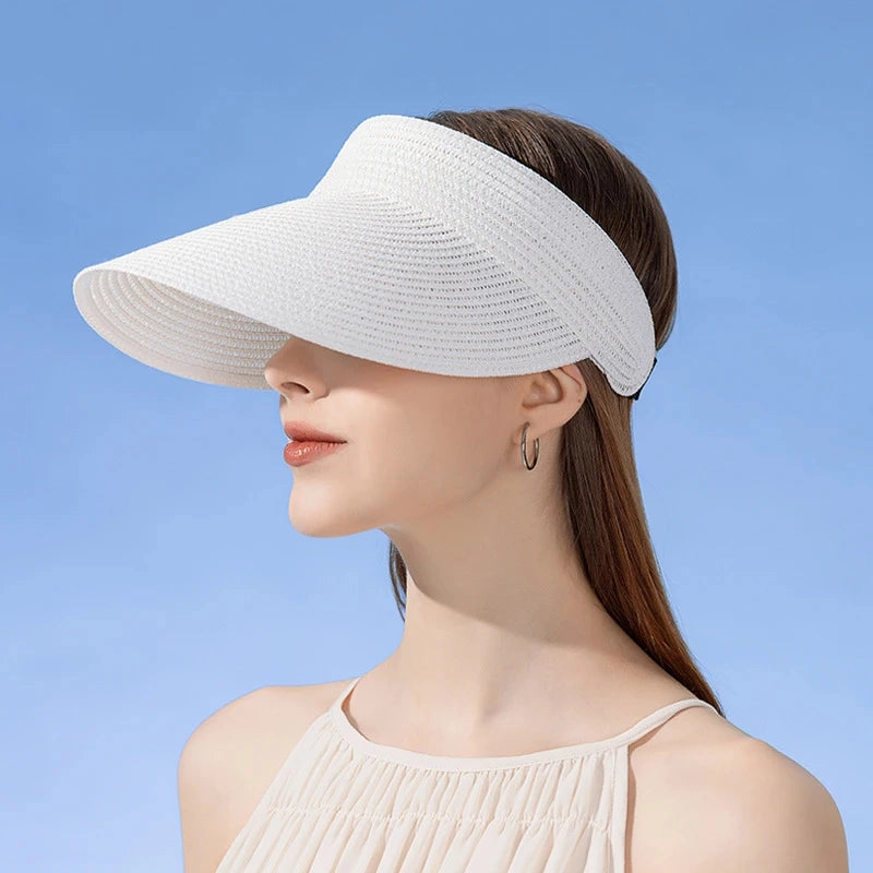 Chapeau De Paille Femme Large Pliable C Sienna