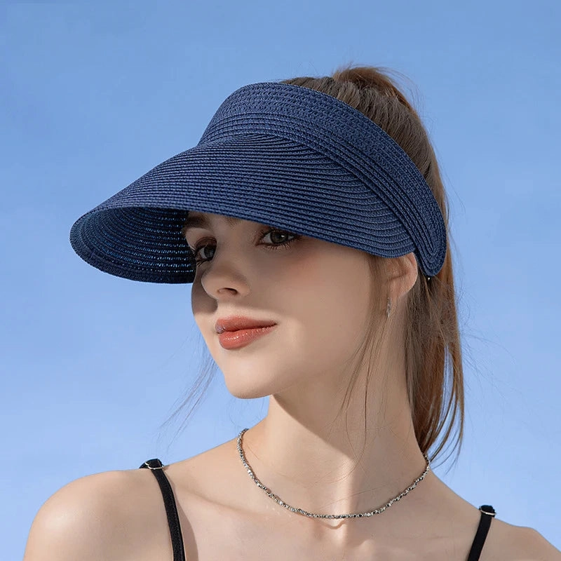 Chapeau De Paille Femme Large Pliable C Sienna