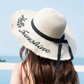 Chapeau de Paille Femme Pliable - LaceUp spring-straw-hat