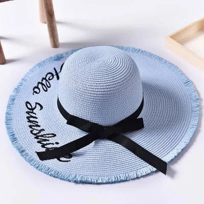 Chapeau de Paille Femme Pliable - LaceUp