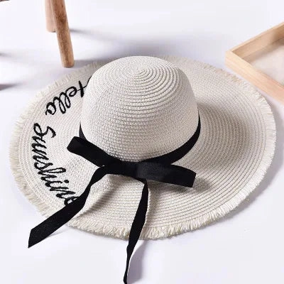 Chapeau de Paille Femme Pliable - LaceUp