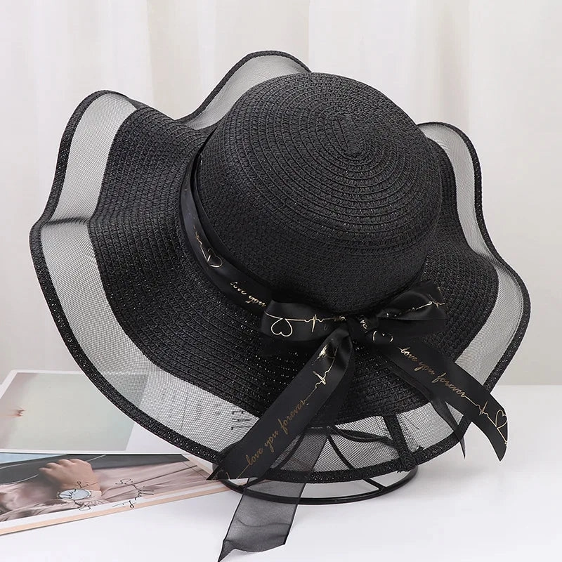 Chapeau de Paille Femme  Ruban - Poppy