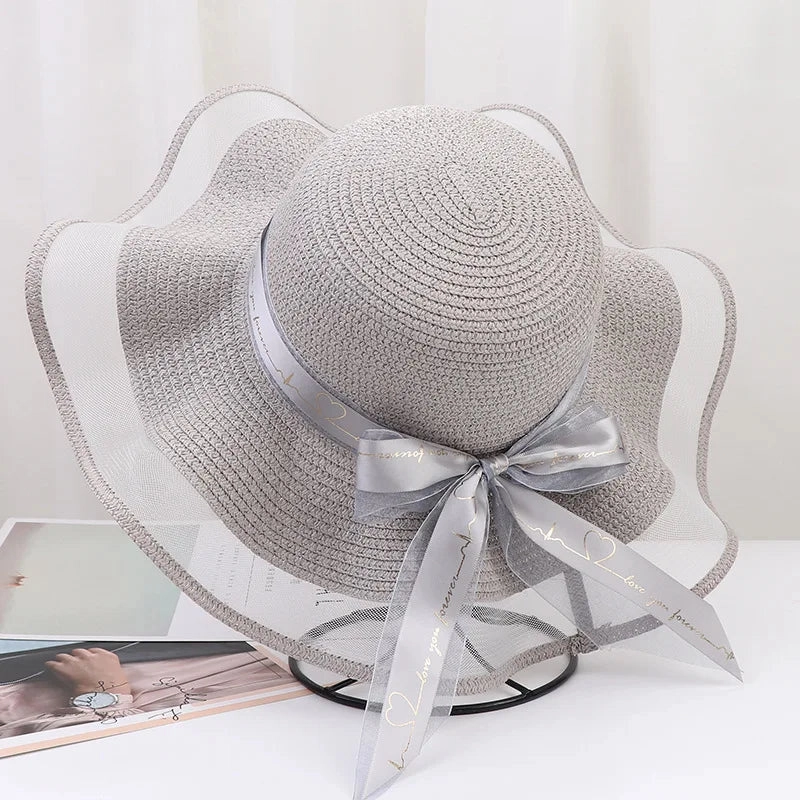 Chapeau de Paille Femme  Ruban - Poppy