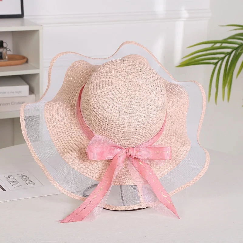 Chapeau de Paille Femme  Ruban - Poppy
