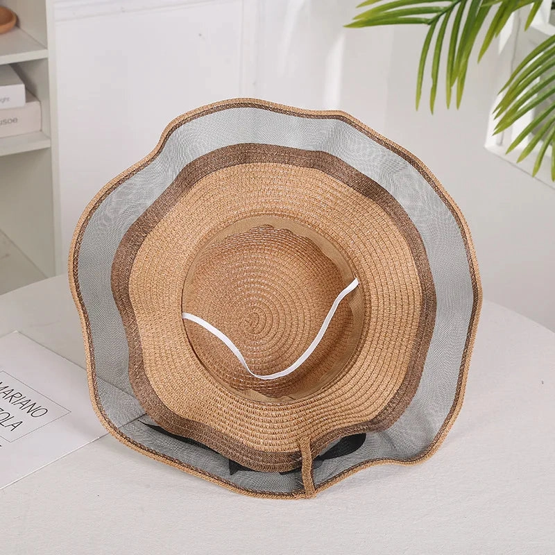 Chapeau de Paille Femme  Ruban - Poppy