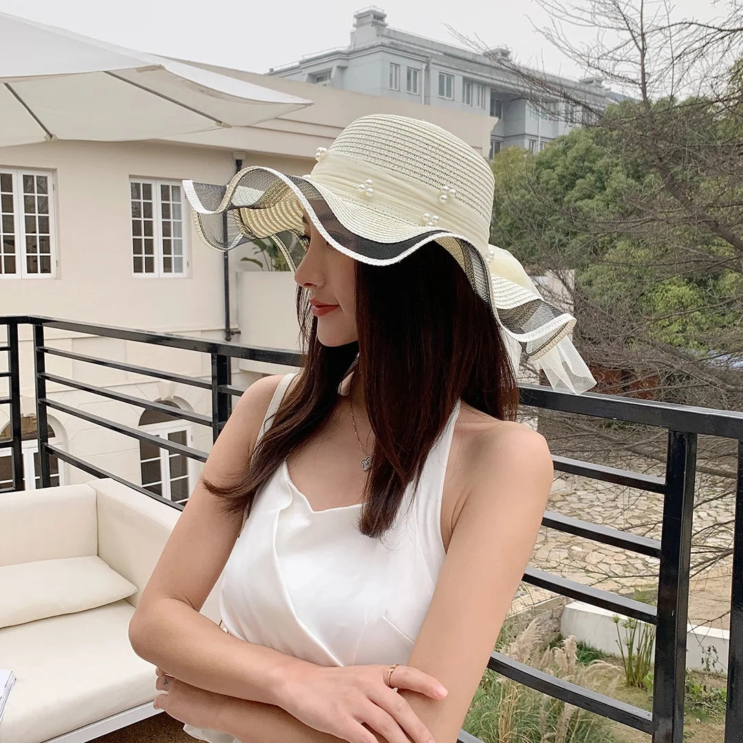 Chapeau de Paille Femme  vague