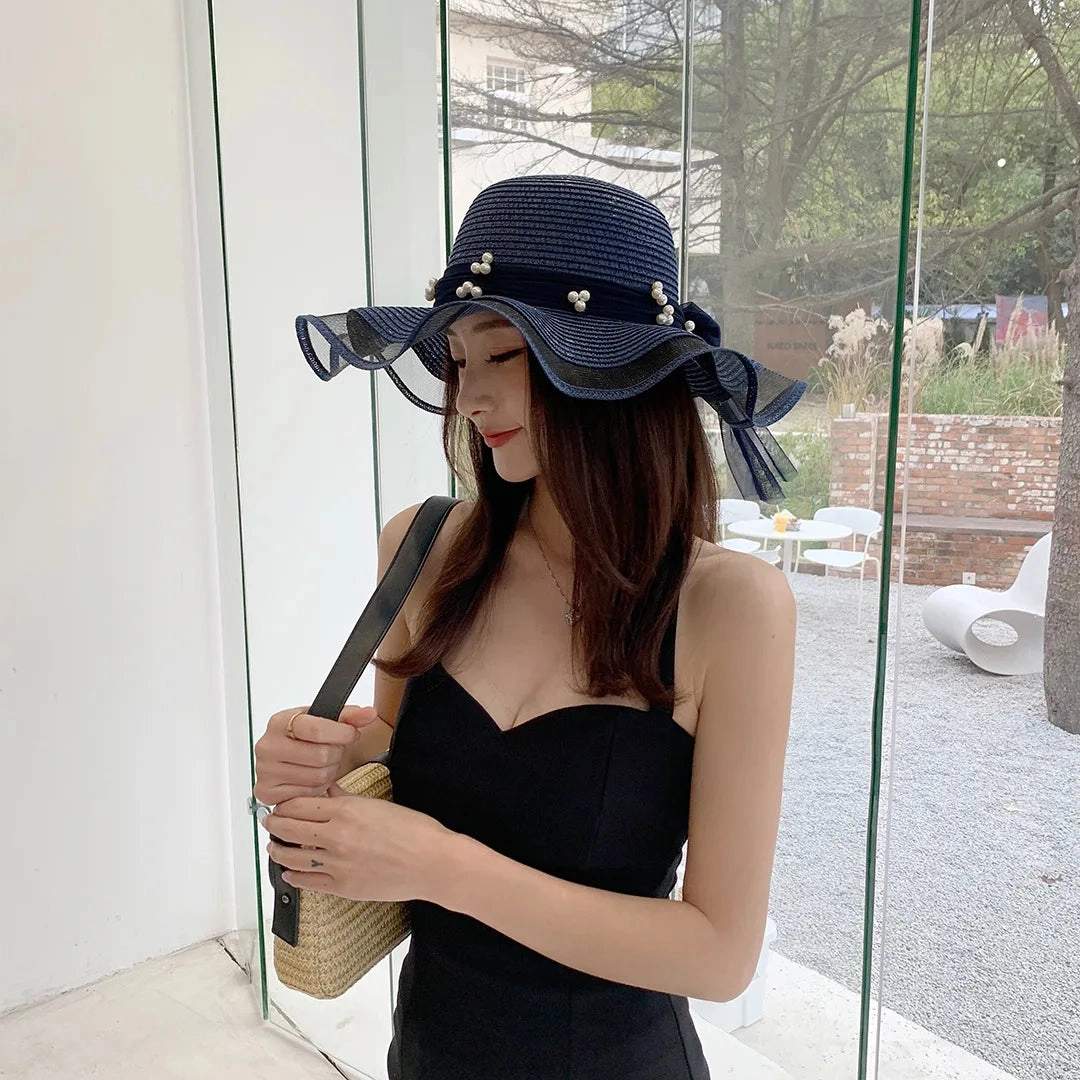 Chapeau de Paille Femme  vague