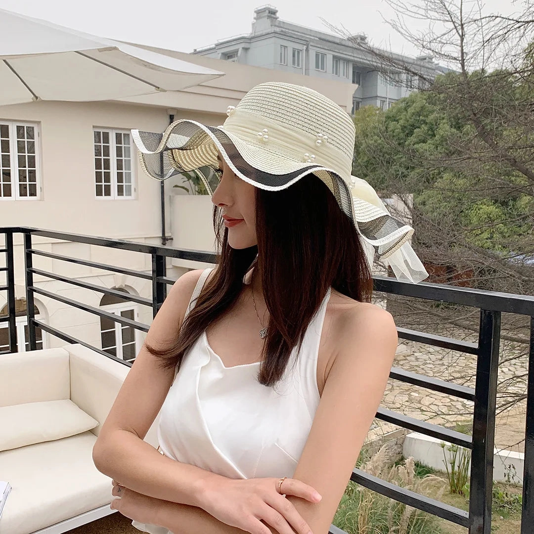Chapeau de Paille Femme  vague
