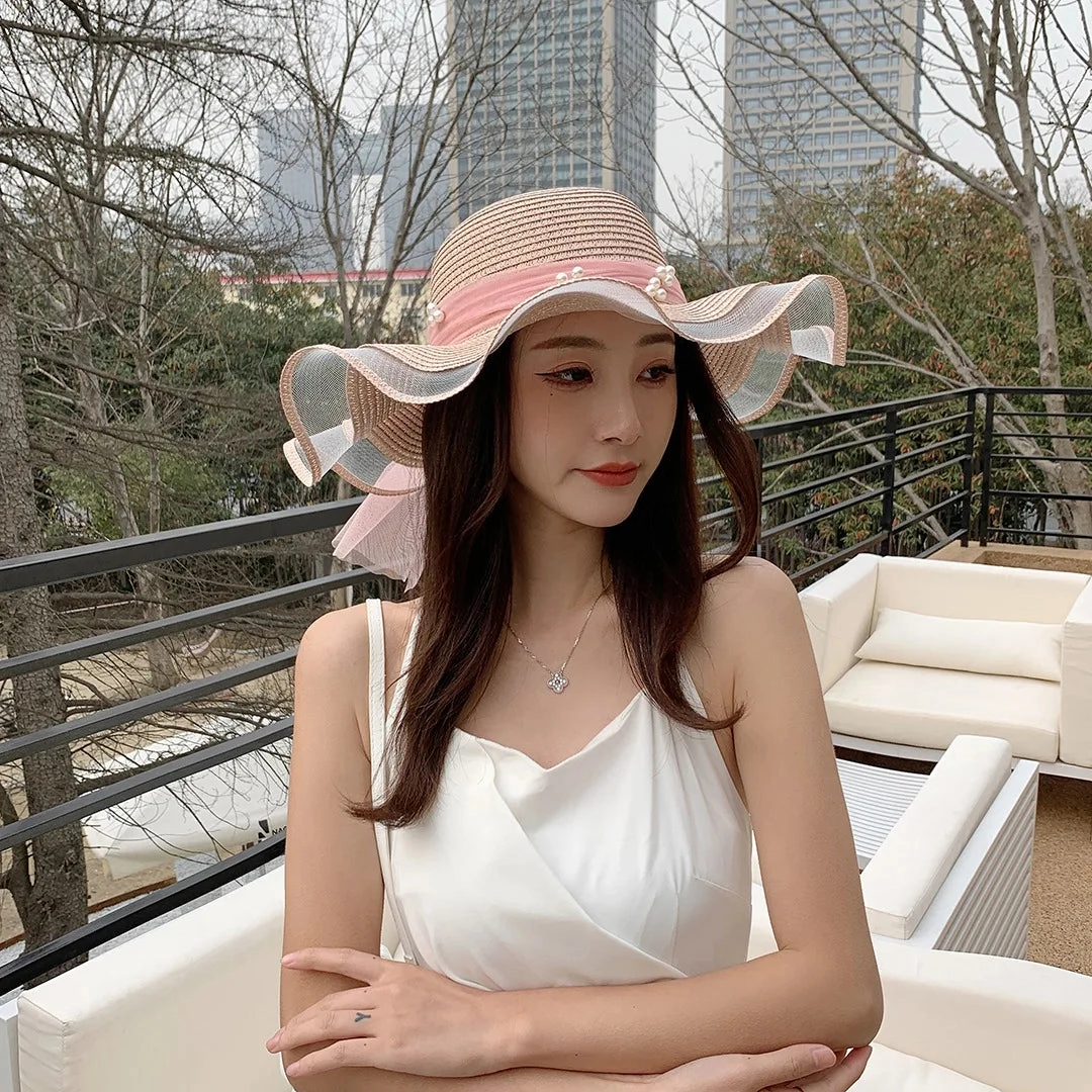 Chapeau de Paille Femme  vague