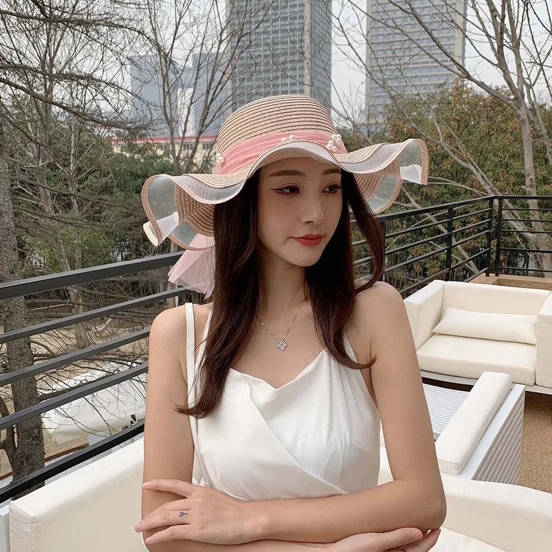 Chapeau de Paille Femme  vague