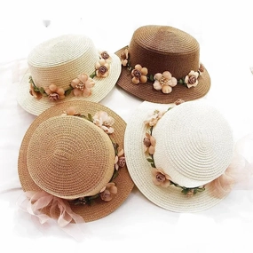 Chapeau de Paille  Fleur spring-straw-hat