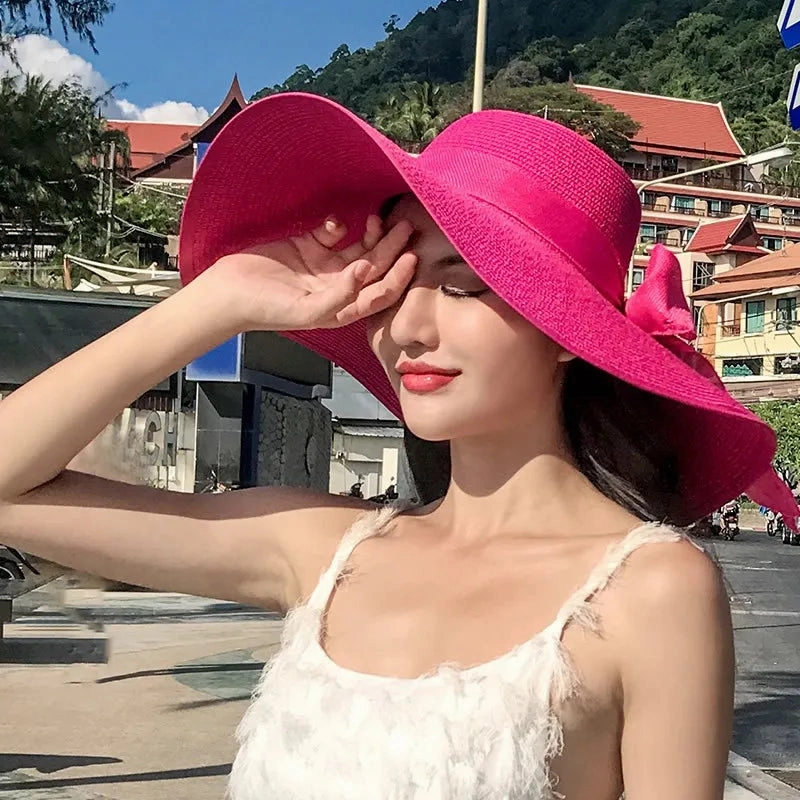 Chapeau de Paille Large - Femme