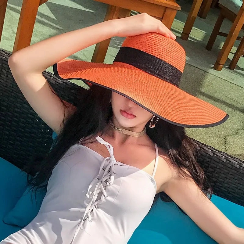 Chapeau de Paille Large - Femme