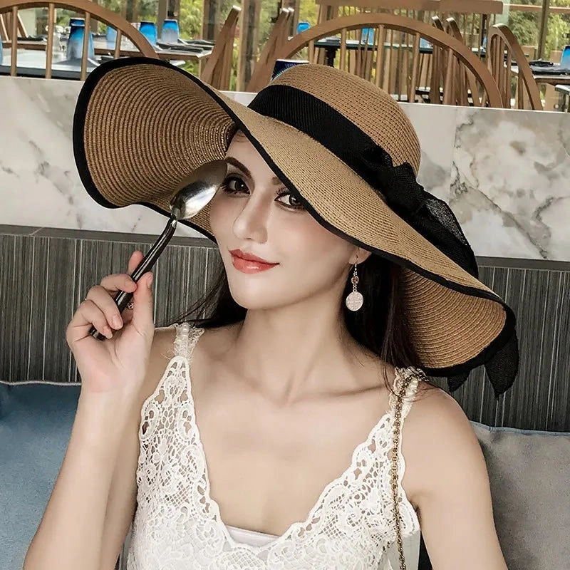Chapeau de Paille Large - Femme