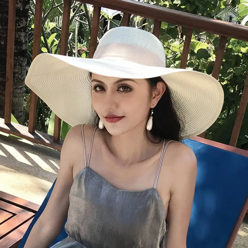 Chapeau de Paille Large - Femme