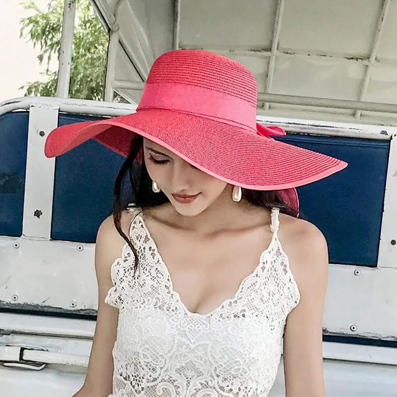 Chapeau de Paille Large - Femme