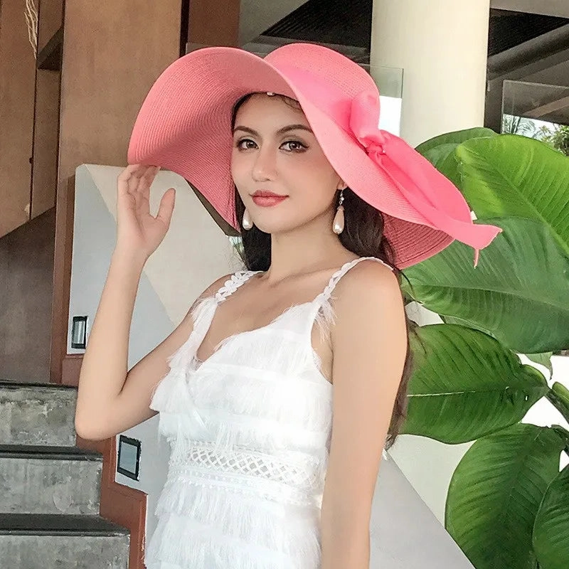 Chapeau de Paille Large - Femme