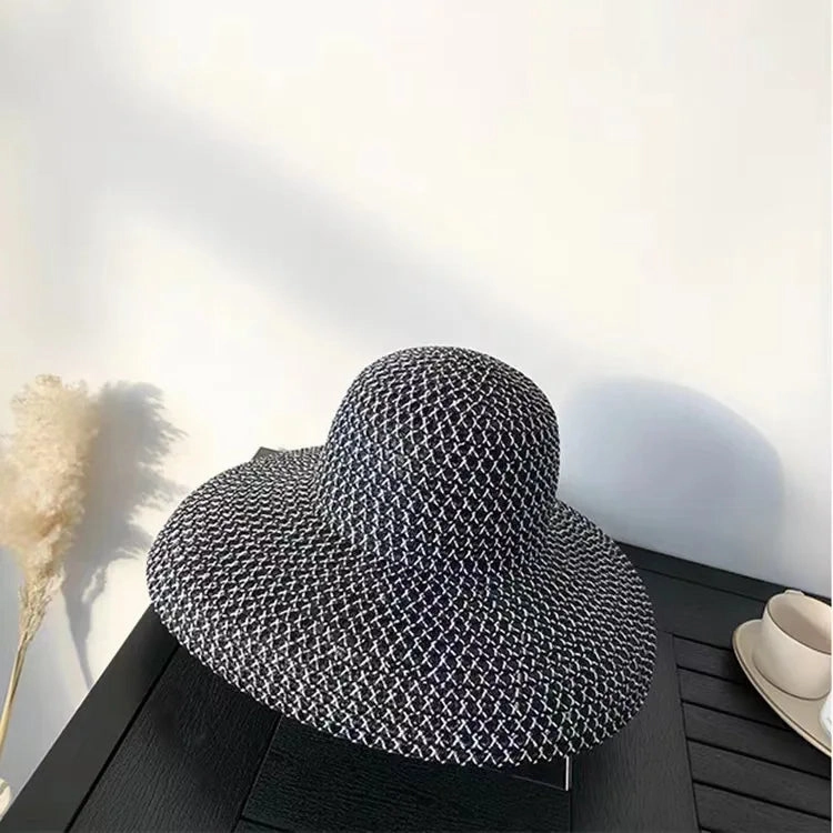 Chapeau de Paille Large C Motif Tress Original