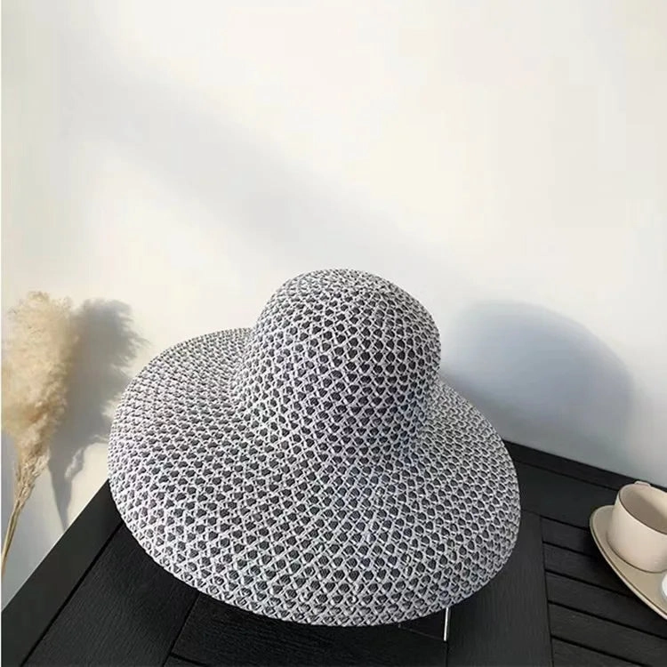 Chapeau de Paille Large C Motif Tress Original