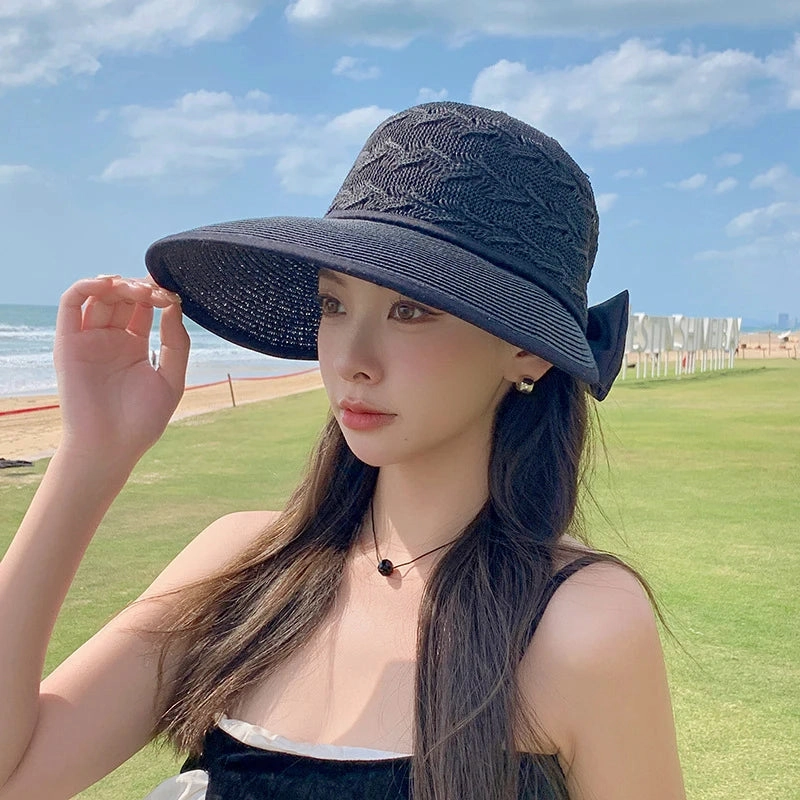 Chapeau de Paille Large Visire - Beachy