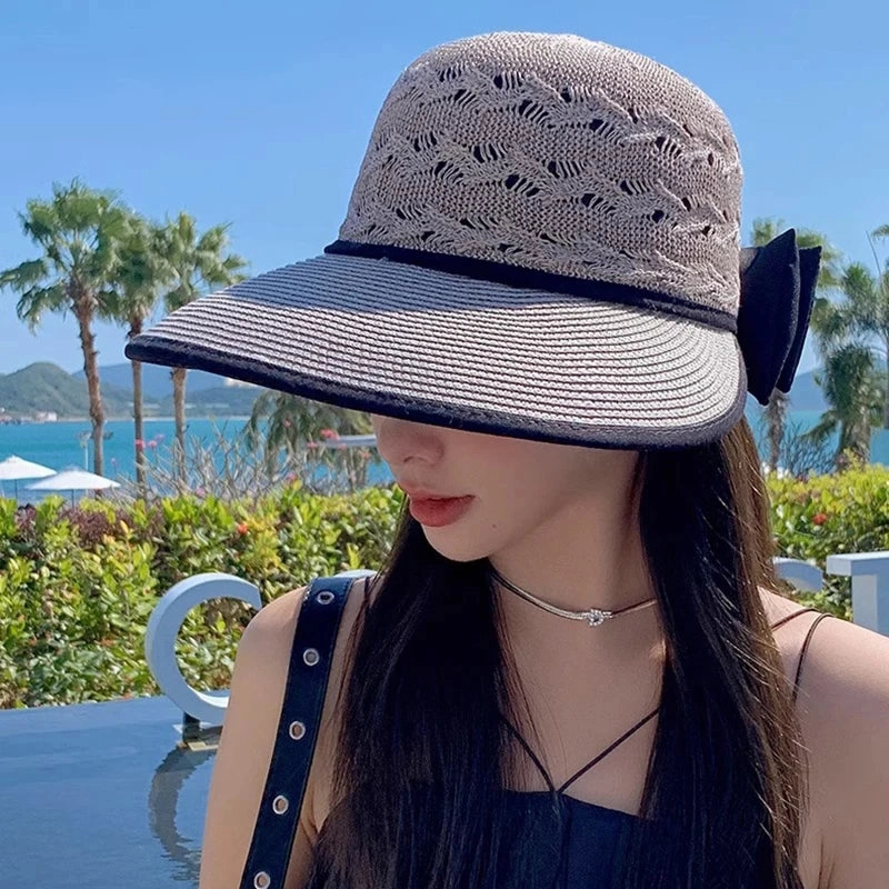 Chapeau de Paille Large Visire - Beachy
