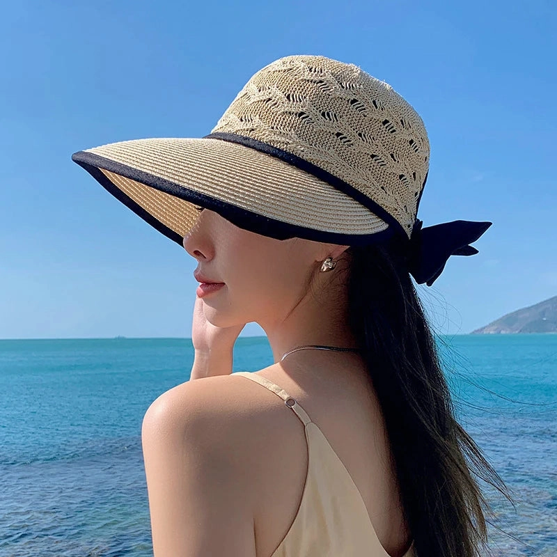 Chapeau de Paille Large Visire - Beachy