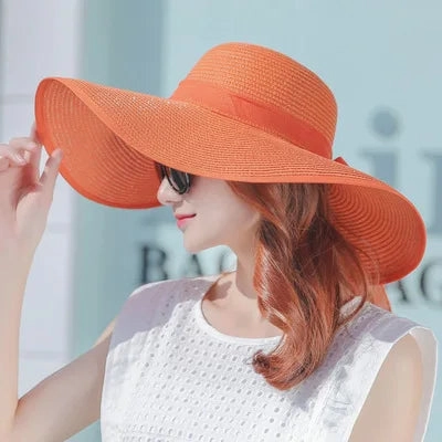 Chapeau de Paille  Larges Bords C Style Estival Souple