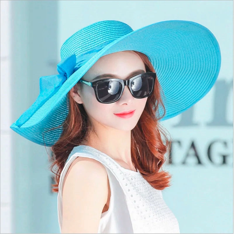 Chapeau de Paille  Larges Bords C Style Estival Souple
