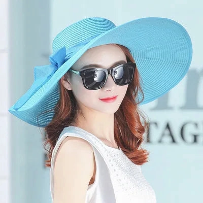 Chapeau de Paille  Larges Bords C Style Estival Souple