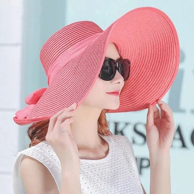 Chapeau de Paille  Larges Bords C Style Estival Souple